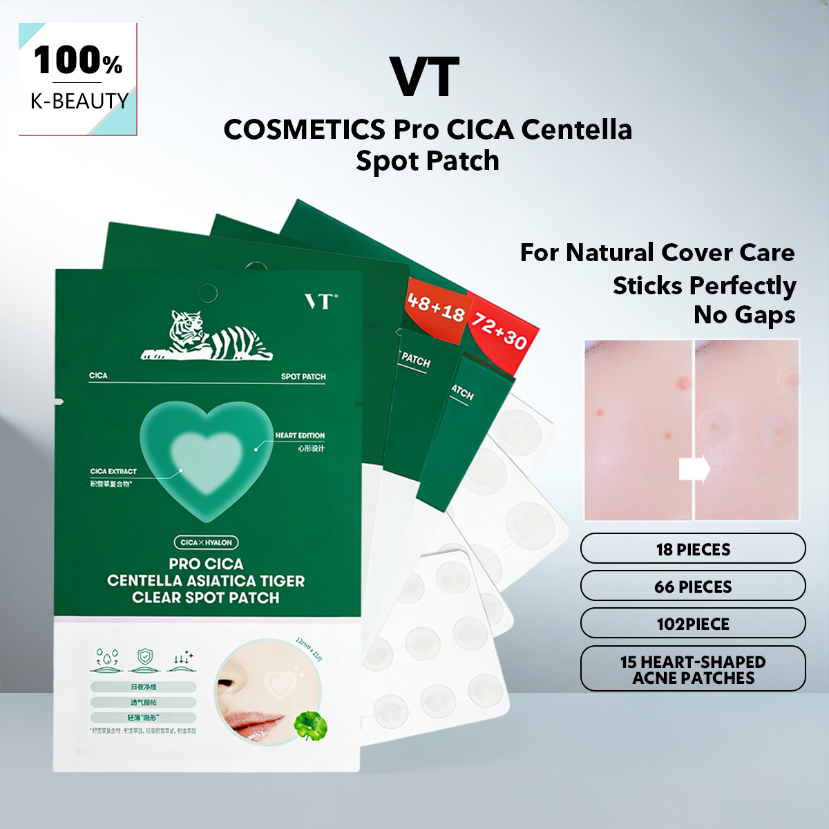 Skincare Acne - VT PRO CICA CENTELLA ASIATICA TIGER