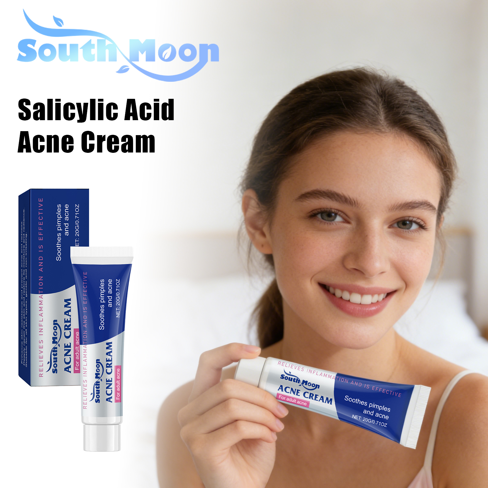 Salicylic Acid Cleanser - Salicylic Acid Acne Cream Clean Pores