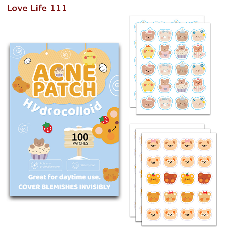 Skincare Acne - New 100pcs Bear Face Skin Care