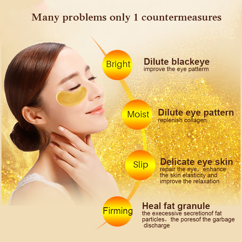 10/20pcs Golden Crystal Collag - đánh giá và giá Skincare Indonesia