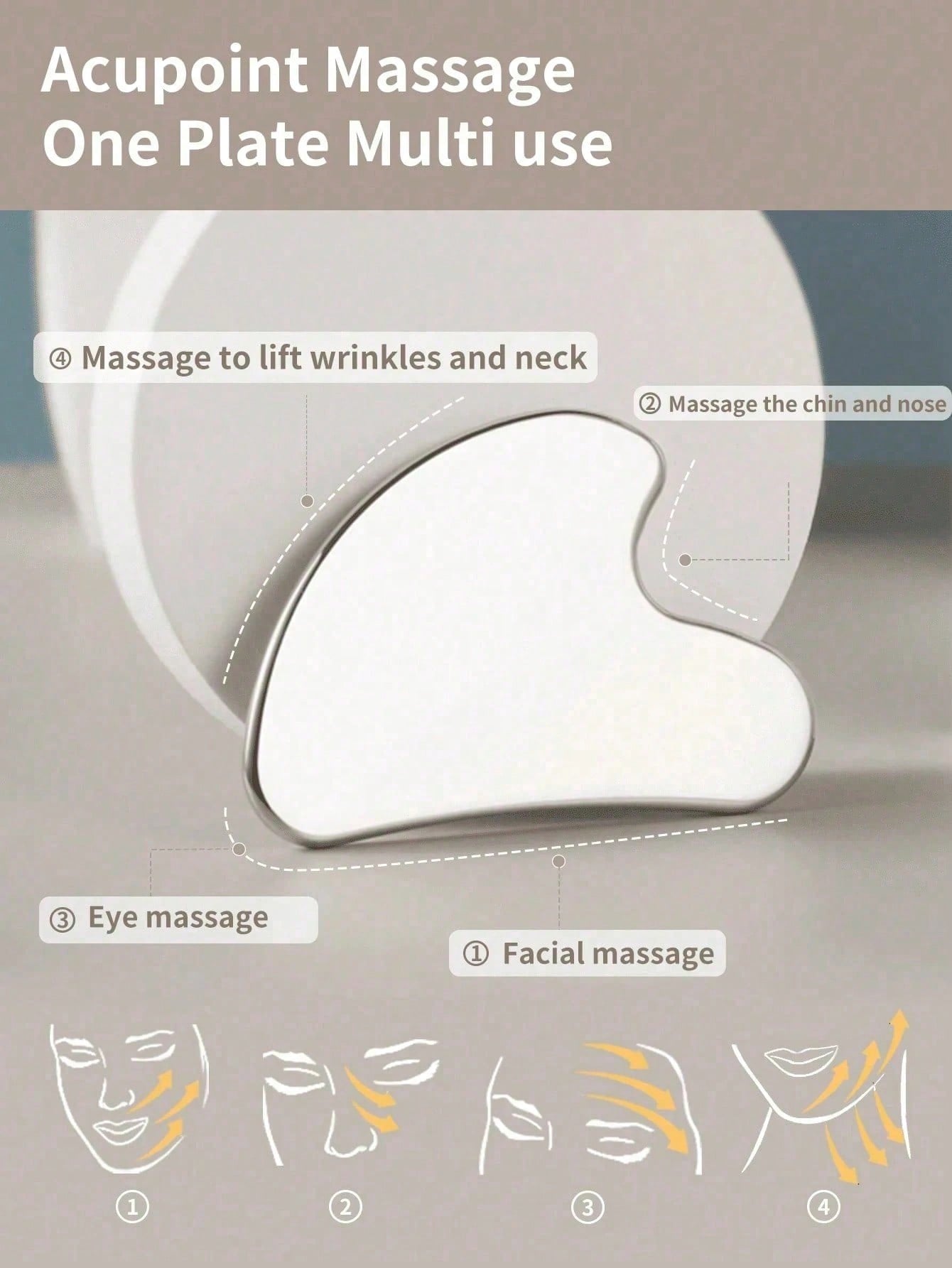 Heart-shaped Stainless Steel G - đánh giá và giá Skincare Indonesia