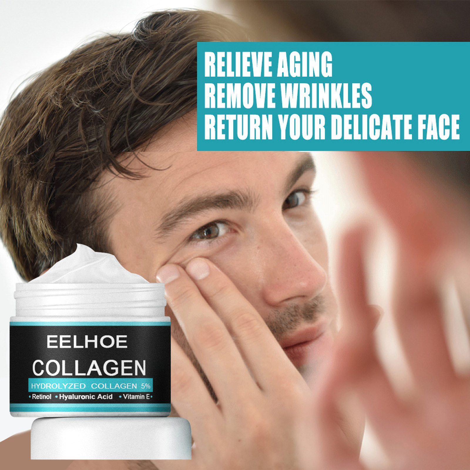Collagen Creams For Men Smooth - đánh giá và giá Retinol Vitamin A Cream