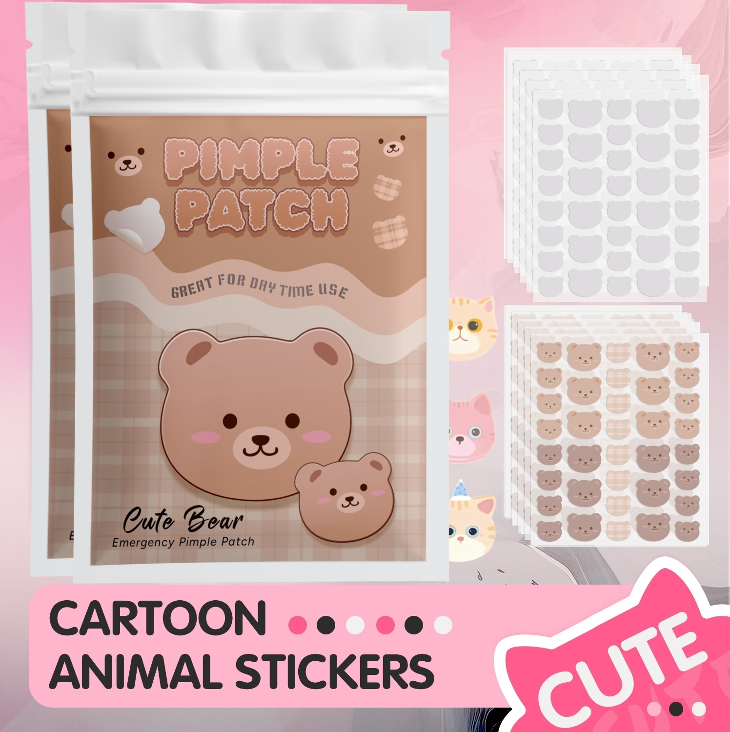 360PCS 3 types of adorable lit - đánh giá và giá Skincare Acne