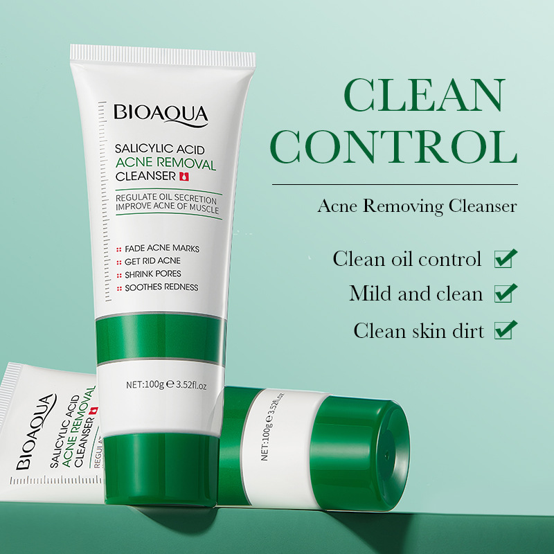 1/2pcs BIOAQUA Salicylic Acid  - đánh giá và giá Salicylic Acid Cleanser