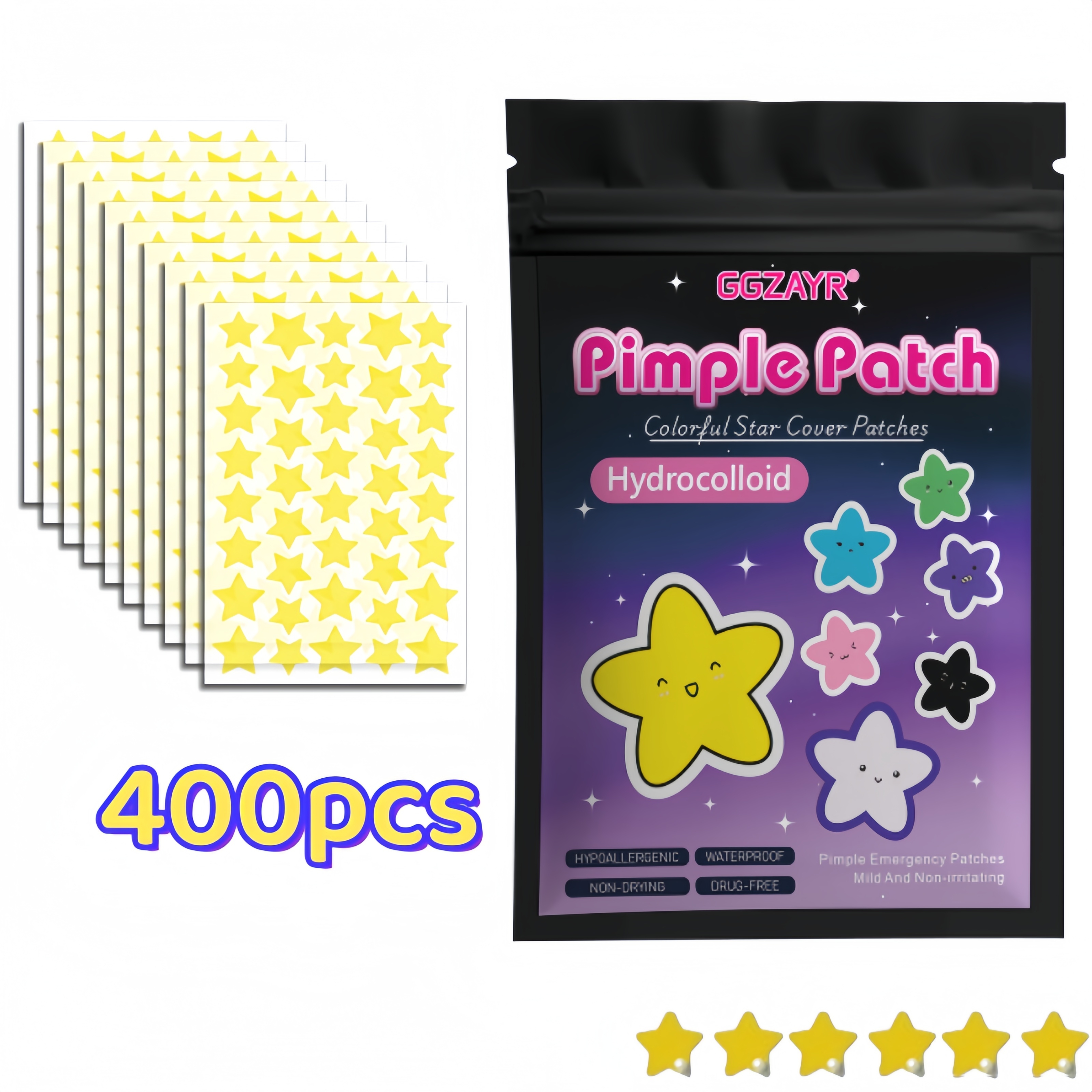 400/800pcs Hydrocolloid Acne P - đánh giá và giá Skincare Acne