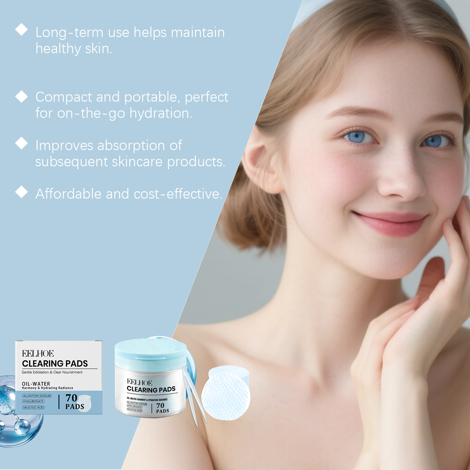 70/140/210/280 Pads Clearing P - đánh giá và giá Salicylic Acid Cleanser