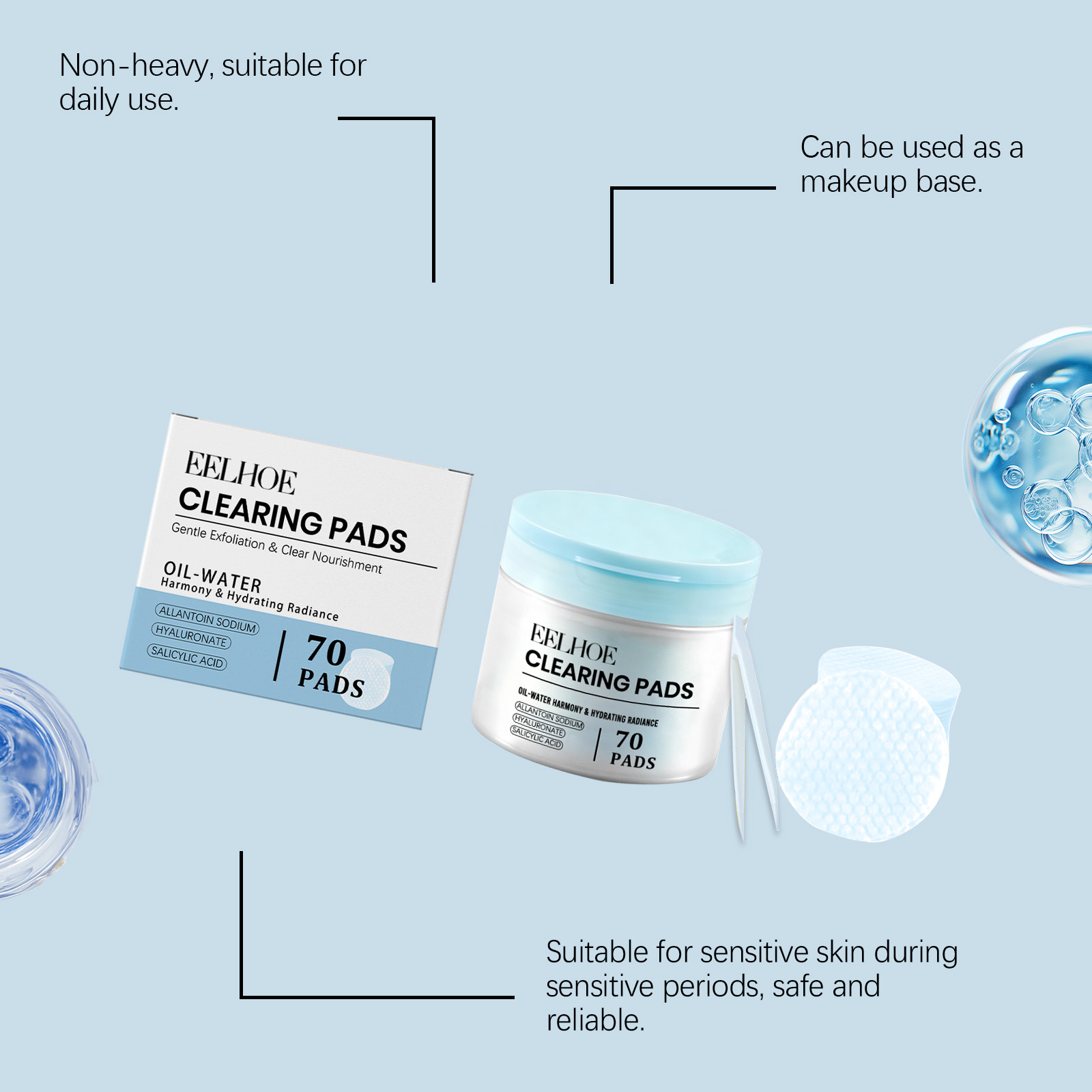 70/140/210/280 Pads Clearing P - đánh giá và giá Salicylic Acid Cleanser