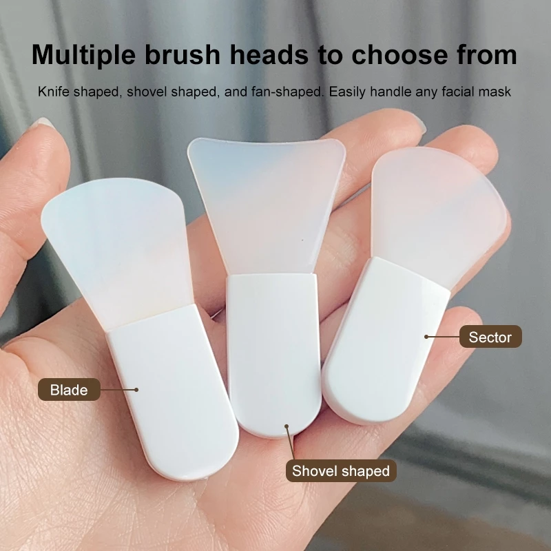 3Pcs Silicone Facial Mask Brus - đánh giá và giá Skincare Indonesia