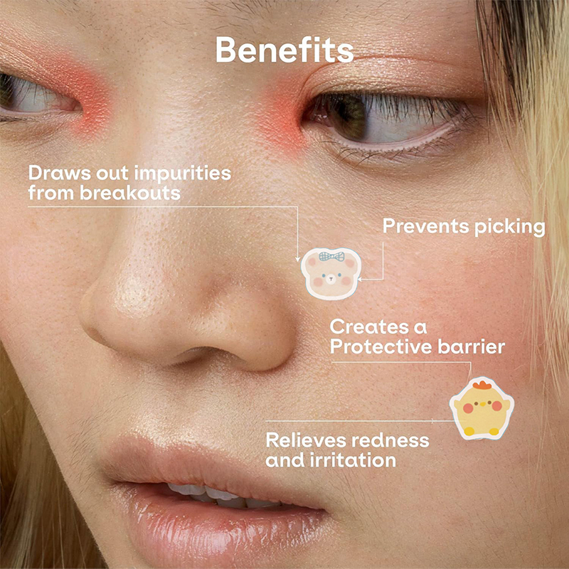 New 100pcs Bear Face Skin Care - đánh giá và giá Skincare Acne