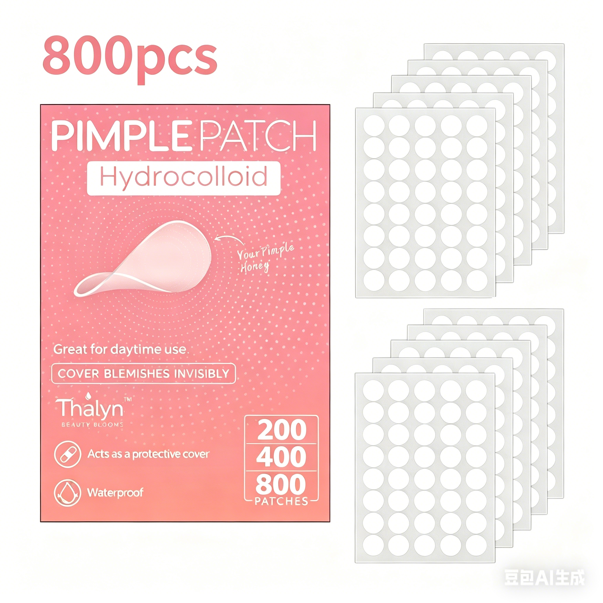 800pcs Salicylic Acid & Hydroc - đánh giá và giá Skincare Acne