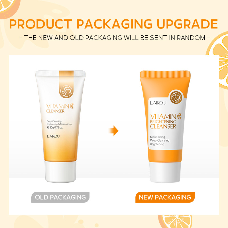 LAIKOU 50g Vitamin C Facial Cl - đánh giá và giá Salicylic Acid Cleanser