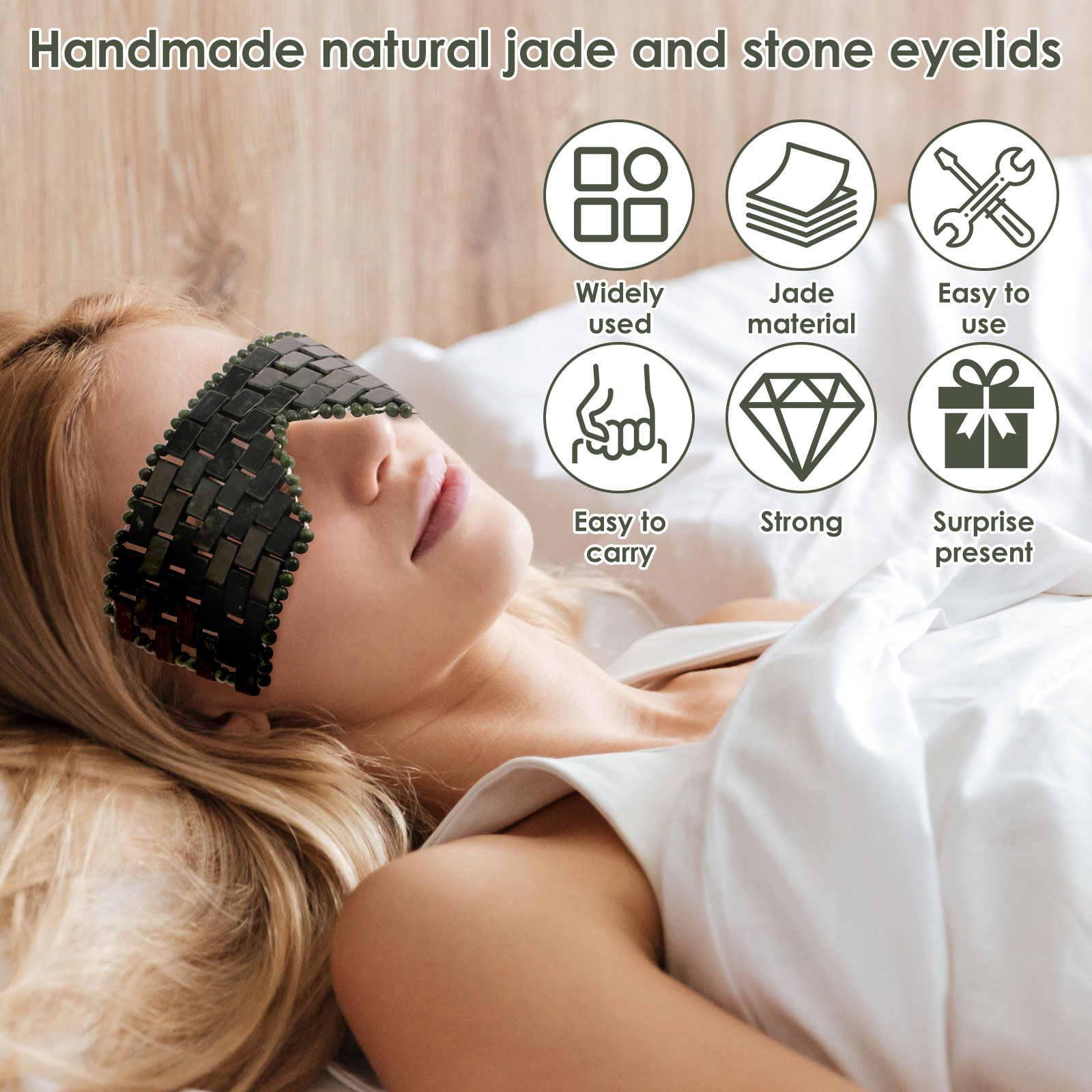 Jade Eye Mask Portable Jade St - đánh giá và giá Skincare Indonesia