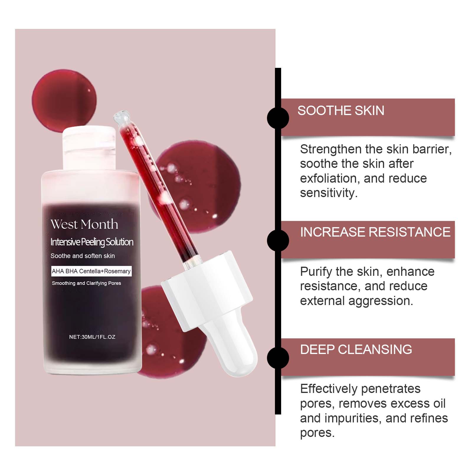 Peeling Face Serum Fruit Acid  - đánh giá và giá Salicylic Acid Cleanser