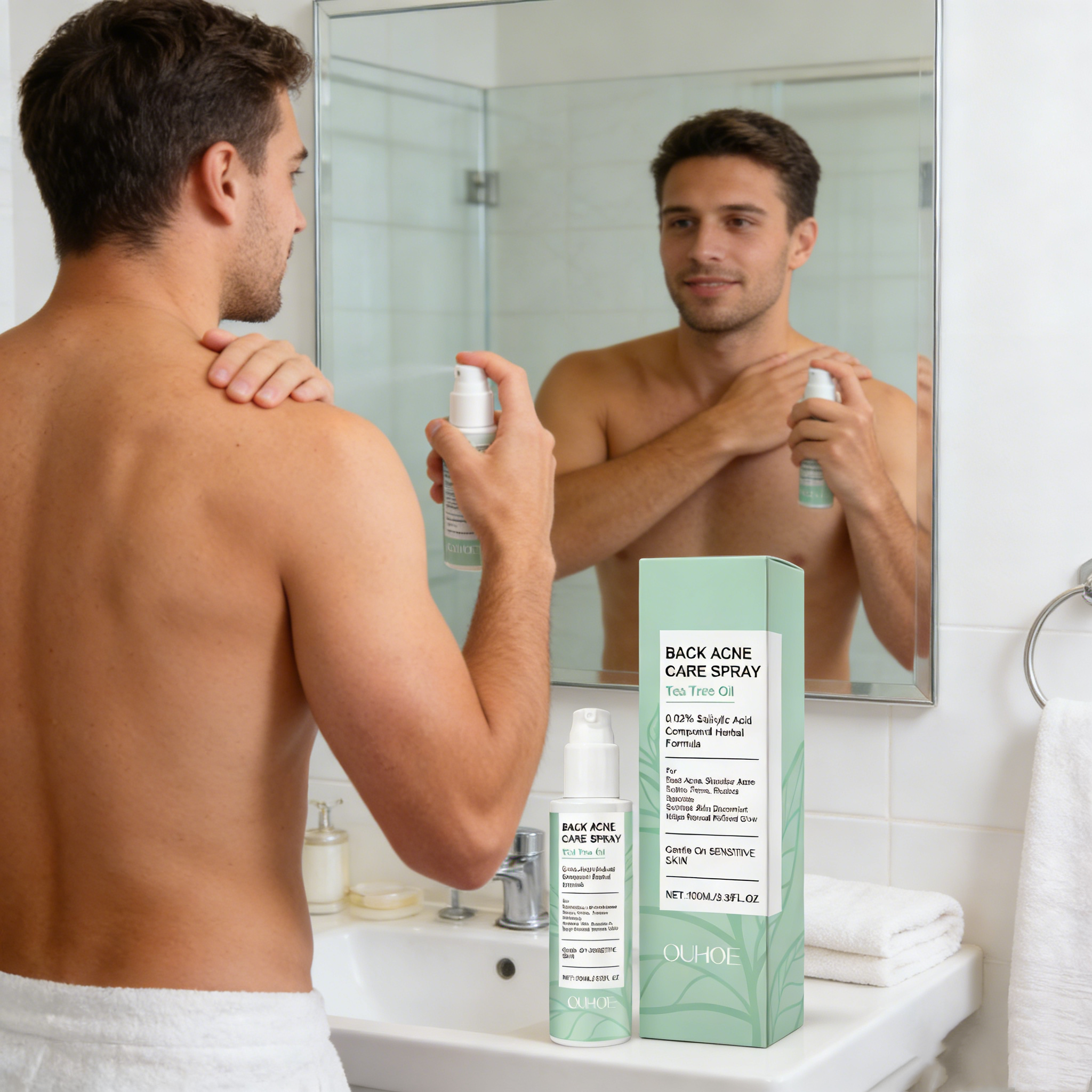 Salicylic Acid Back Acne Spray - đánh giá và giá Salicylic Acid Cleanser