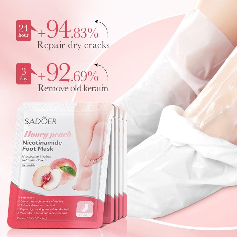 1 Pairs SADOER Fruits Foot Mas - đánh giá và giá Skincare Indonesia