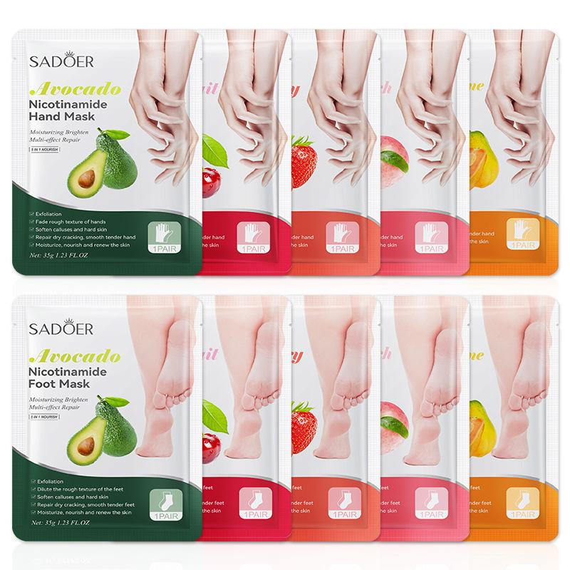 1 Pairs SADOER Fruits Foot Mas - đánh giá và giá Skincare Indonesia