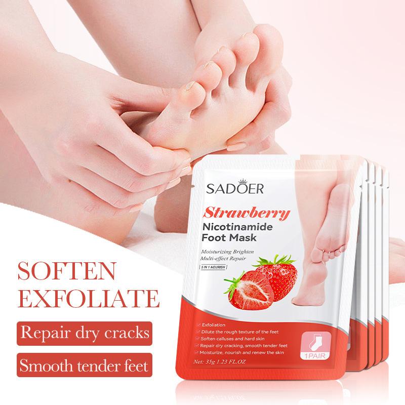 1 Pairs SADOER Fruits Foot Mas - đánh giá và giá Skincare Indonesia