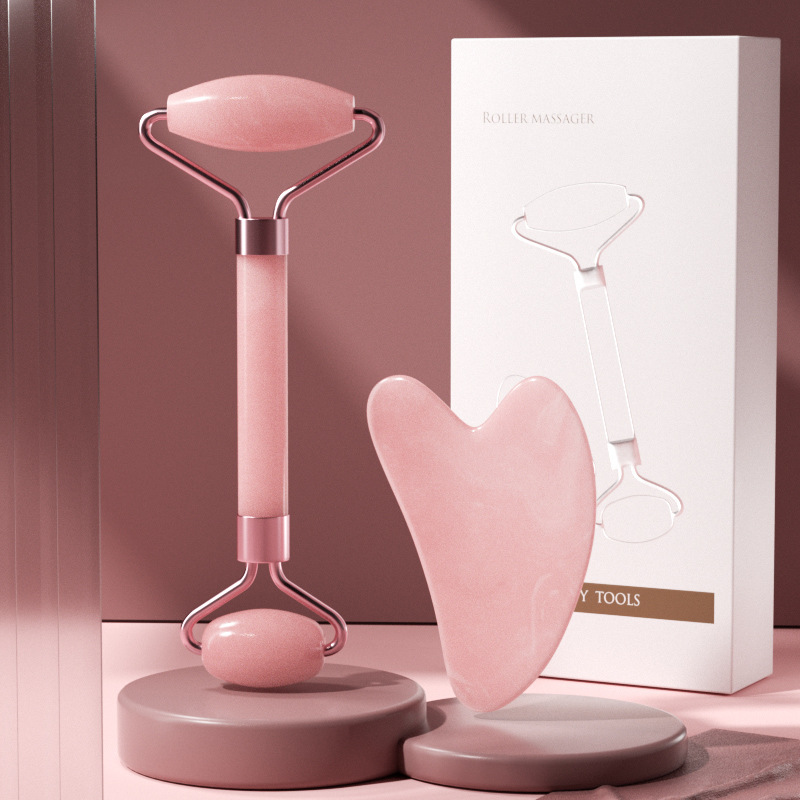 Dual Head Face Roller Pink Cry - đánh giá và giá Skincare Glow