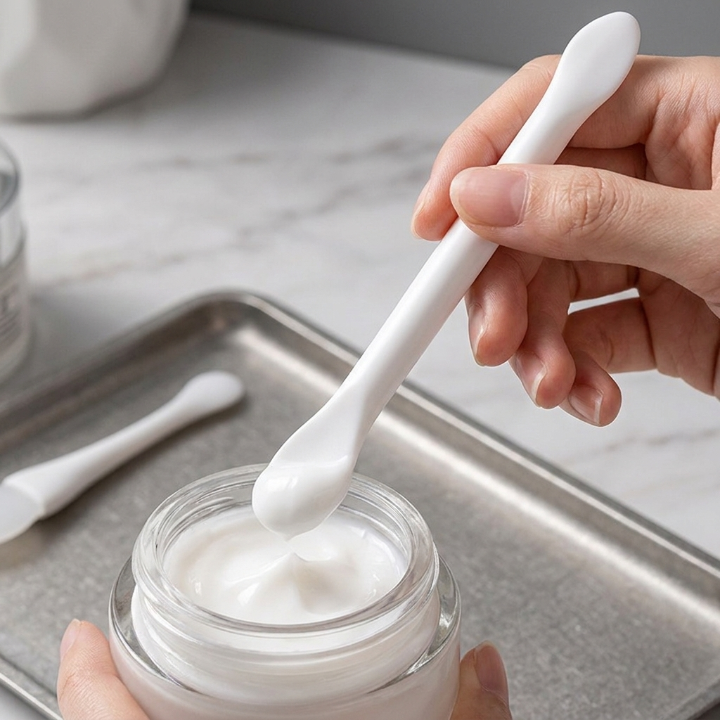Silicone Facial Mask Brush Dua - đánh giá và giá Skincare Indonesia
