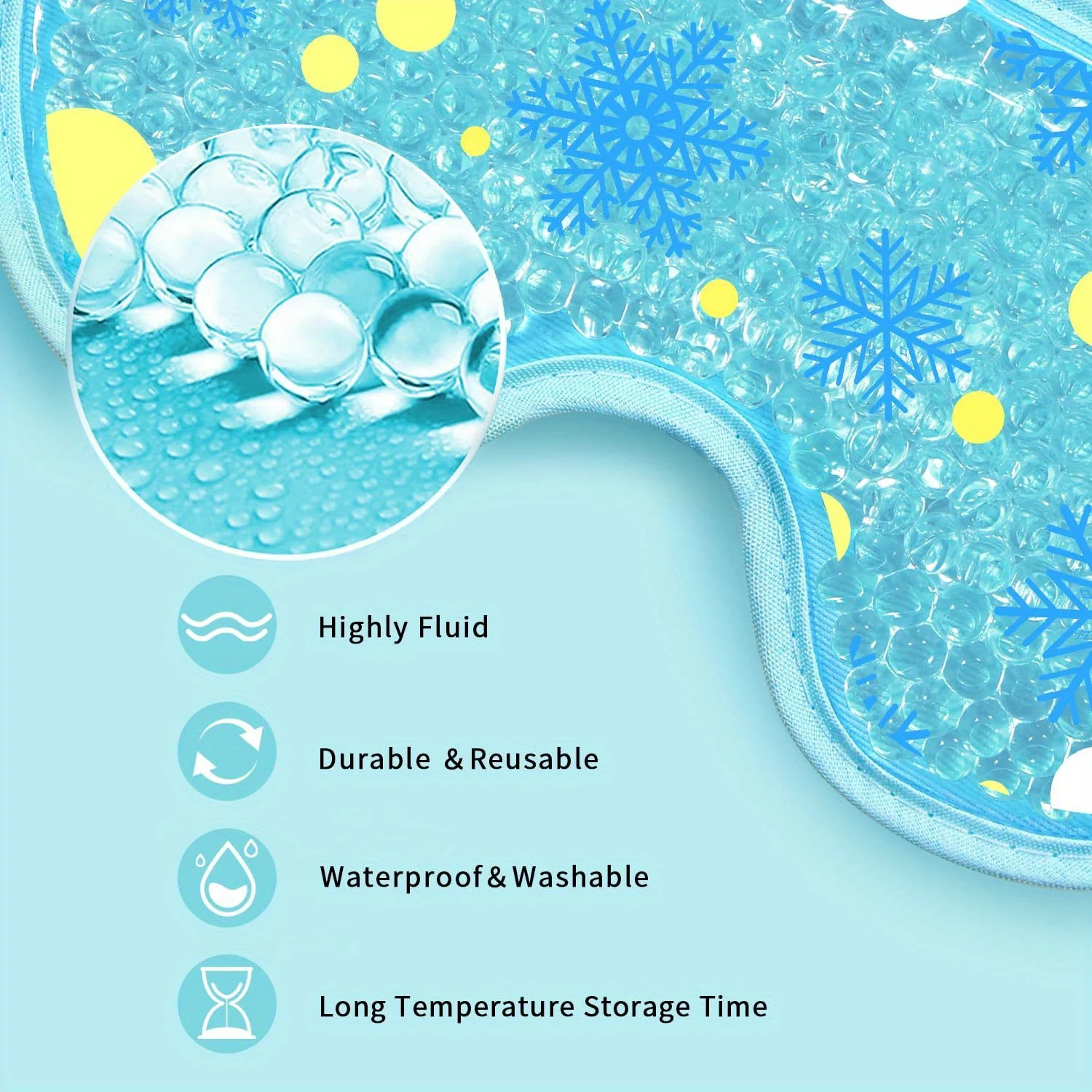 Cooling Eye Mask with Gel Bead - đánh giá và giá Skincare Indonesia