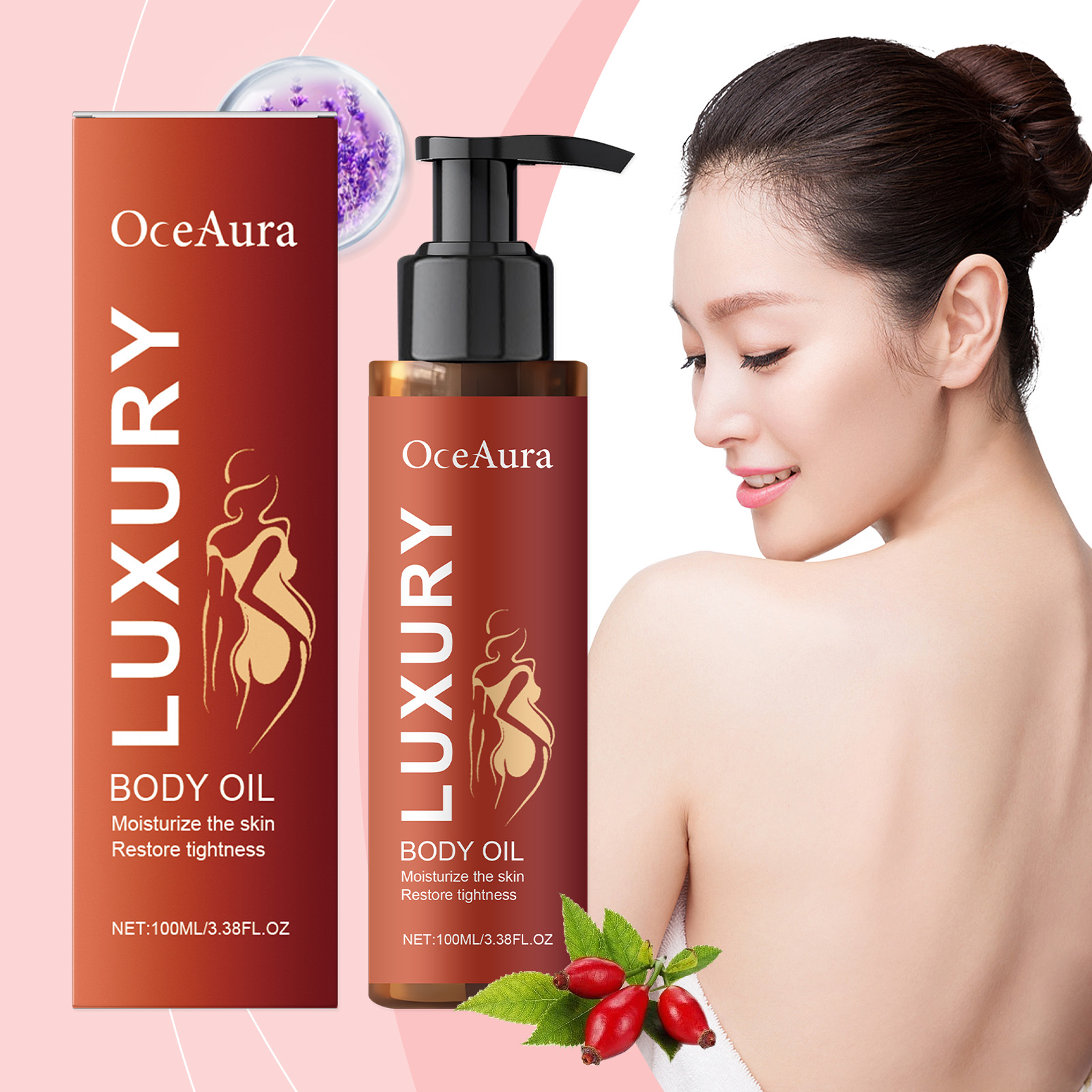 Magic Luxury Body Oil Anti Dry - đánh giá và giá Skincare Glow